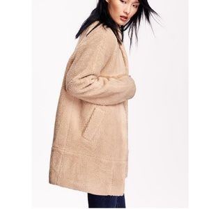 Faux sherpa jacket